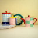 WD Lifestyle | Set 2 piatti dessert in stoneware colorati