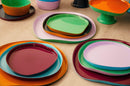Set 2 Piatti in vetro Ø 21 cm Balat Line WD Lifestyle