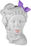 Testa decorativa L'irriverente H. 25,5 cm. Baci Milano