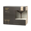 Here's How | Set 2 Pz Bicchiere "The Lou Coupe" in vetro
