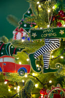Baci Milano | Decorazione da appendere ricamata a Mano Il Natale del Re 2025