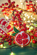 Baci Milano | Decorazione da appendere ricamata a Mano Il Natale del Re 2025