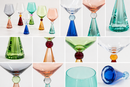 WD Lifestyle | Calice per Gin Tonic in vetro con base effetto diamante