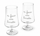 Simple Day | Set 2 Bicchieri da Birra “Mi faccio una birretta” 55 cl