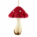 EDG Enzo De Gasperi | Fungo decorativo in tessuto poliestere Natale - 3 Dimensioni