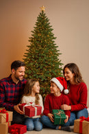 EDG Enzo De Gasperi | Albero di Natale Pino New Imperial con 4000 LED Multieffetto Dimmerabile H 210 cm Ø 140 cm