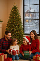 EDG Enzo De Gasperi | Albero di Natale Pino New Imperial con 4000 LED Multieffetto Dimmerabile H 210 cm Ø 140 cm