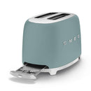 Tostapane Anni 50 2 Fette  Verde Smeraldo Opaco Smeg