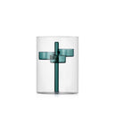 Ichendorf Milano | Porta Tealight Iris 3 Candele in Vetro Borosilicato