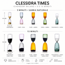Ichendorf Milano | Clessidra Times in Vetro Borosilicato – 5 e 15 Minuti