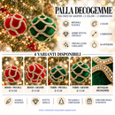 EDG Enzo De Gasperi | Sfera Natalizia Decogemme – 2 Colori e 2 Dimensioni