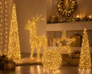 Kaemingk | Sfera Decorativa con Micro LED – Effetto Flash e Luce Calda da esterno