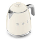 Smeg | Bollitore Anni 50 con 3 Tazze Panna lucido