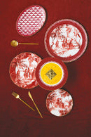 Svuotatasche in Porcellana Collezione Le Rouge Baci Milano