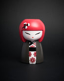 Blogo Lifestyle Vaso Kokeshi in Poliresina Dipinto a Mano H 15 cm