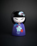 Blogo Lifestyle Vaso Kokeshi in Poliresina Dipinto a Mano H 15 cm