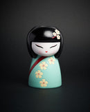 Blogo Lifestyle Vaso Kokeshi in Poliresina Dipinto a Mano H 15 cm