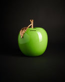 Scultura Salvadanaio Apple in Poliresina lucida Blogo Design