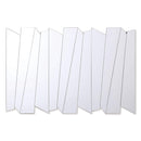 Specchio D'Arte a Parete 120x80 cm Trapezium  Agave