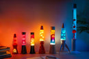 Lampada da Tavolo Lava Tower sfumata Rosa e Arancione Fisura
