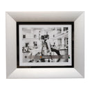 Portafoto Chic con profilo in Metallo Lucido 20x25cm Salvadori Cornici