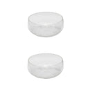 Galbiati Milano Set 2 pz. Ciotole in vetro Crackle