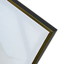 Agave | Set 3 Pz. Quadro Golden Flow 40x120 cm. Stampe Atelier
