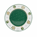 Nuvole di Stoffa | Set 18 pz. Piatti Natalizi in Ceramica Silent Gold con Scatola Regalo