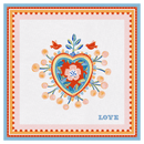 Baci Milano Tovaglietta Mamma Mia in Cotone Antimacchia 38×38 cm