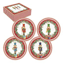 Easy Life | Set 4 piatti dessert Ø 19 cm in porcellana Christmas Teddy