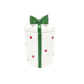 Easy Life | Barattolo Decorativo Cilindrico in Ceramica Ribbon