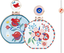 Bottiglia tonda in Porcellana con decori e Set bastoncini Mamma Mia Baci Milano