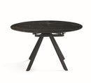 Ikone Casa | Tavolo Rotazionale Round allungabile 135 x 87 cm.