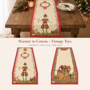 Nuvole di Stoffa | Runner in Cotone Vintage Toys