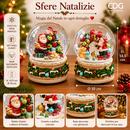 EDG Enzo De Gasperi | Sfera D'acqua Carillon Babbo Natale Decori
