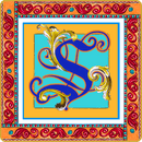 Svuotatasche in porcellana 15x15 ORTIGIA  By Baci Milano