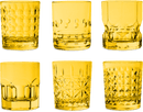 Set 6 pz. Bicchieri a Rilievo - Tumbler Crystal Touch Baci Milano