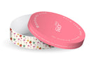 Set 4 cucchiaini da caffè con decoro estivo in vetro soffiato colorato WD Lifestyle