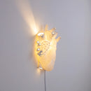 Lampada Da Parete seletti heart lamp accesa laterale