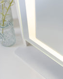 Flamingueo Specchio Trucco Sophie con Luci LED da appoggio
