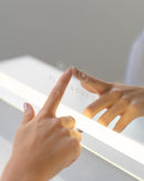 Flamingueo Specchio Trucco Sophie con Luci LED da appoggio