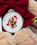 Madame Fioccò | Tamburello Pon Pon Love Ø 18 cm. San Valentino