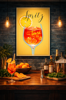Palais Royal – Lamart | Quadro Spritz con Cornice 60x80 cm con LED 💡