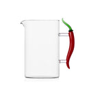 Brocca peperoncino in vetro Borosilicato Vegetables Ichendorf Milano