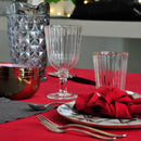 Set 2 Calici bordo oro in acrilico a rilievo 460 ml WD Lifestyle