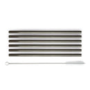 WD Lifestyle | Set 6 cannucce in acciaio INOX riutilizzabili