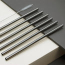 WD Lifestyle | Set 6 cannucce in acciaio INOX riutilizzabili