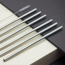 WD Lifestyle | Set 6 cannucce in acciaio INOX riutilizzabili