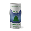 WD Lifestyle | Caraffa in vetro borosilicato con decoro di Albero in vetro Natale