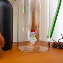 WD Lifestyle  | Caraffa in vetro borosilicato con decoro Natale